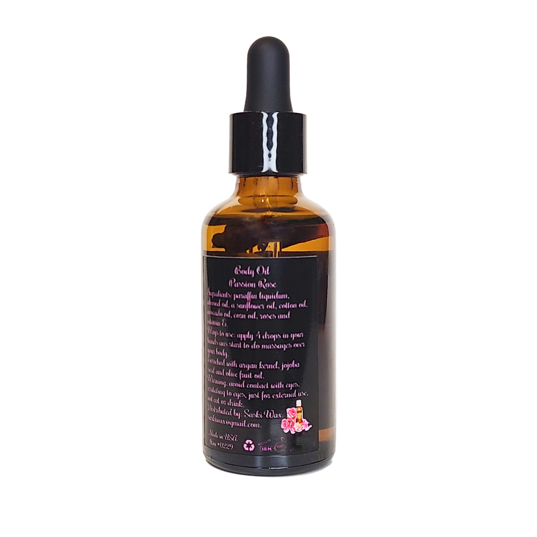 Passion Rose Body massage Oil
