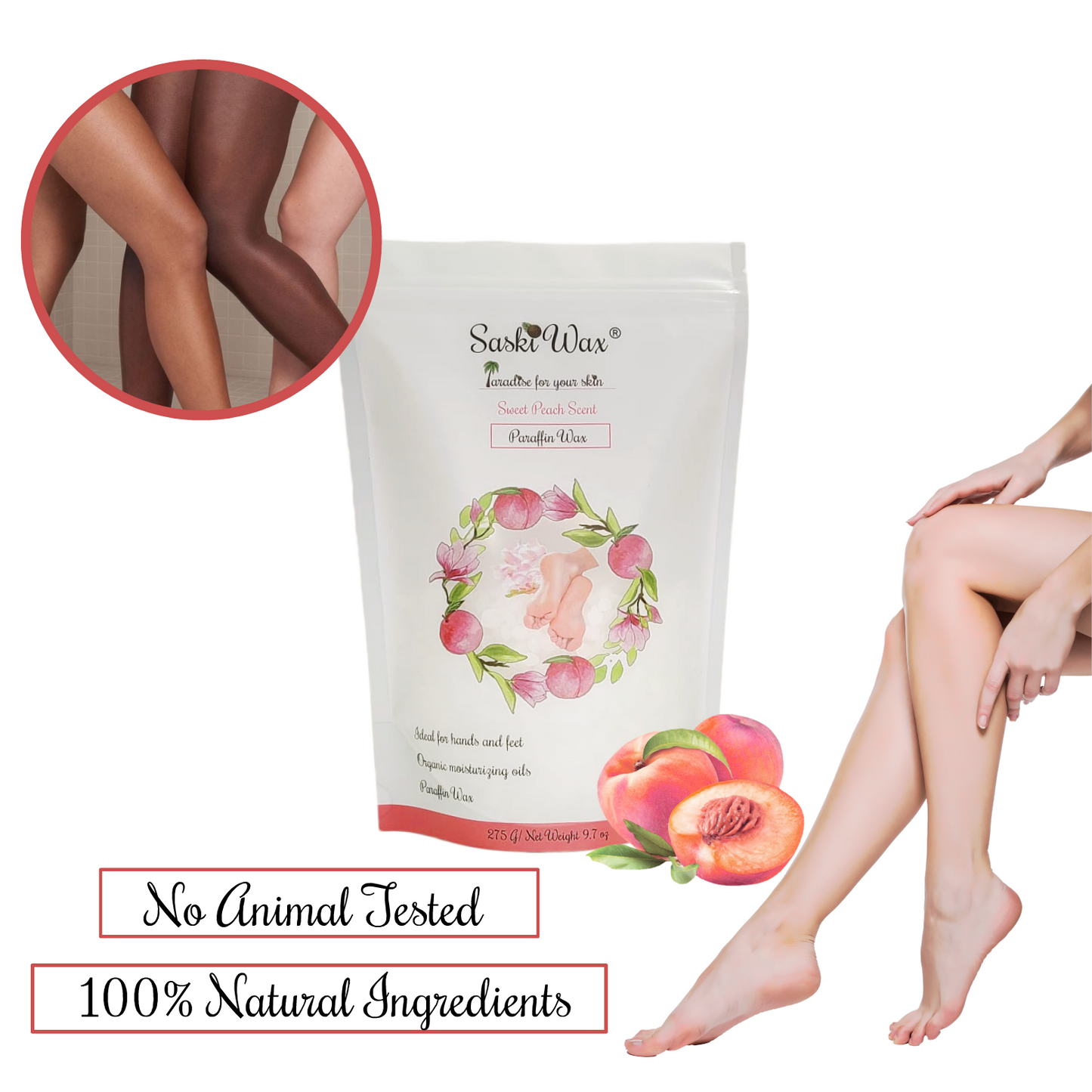 Paraffin Wax Sweet Peach Scent