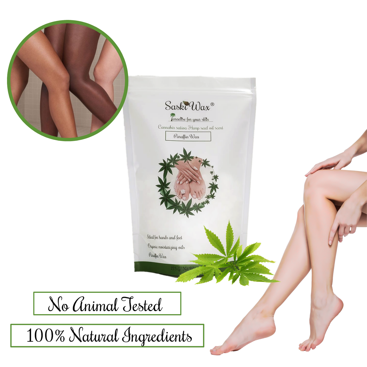 Paraffin Wax Cannabis Sativa Hemp Seed Oil Scent
