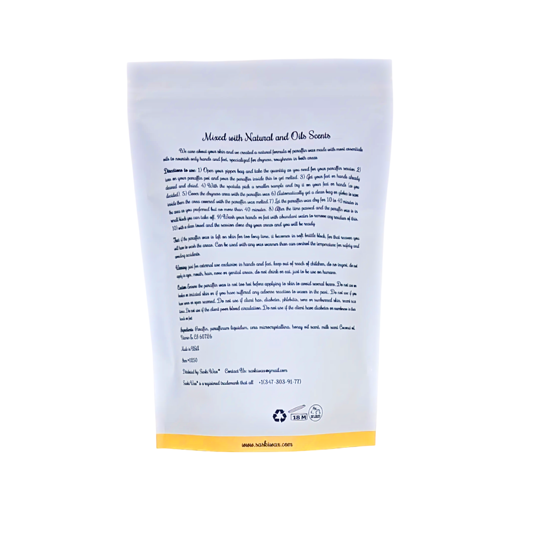 Paraffin Wax Milk And Honey Scent