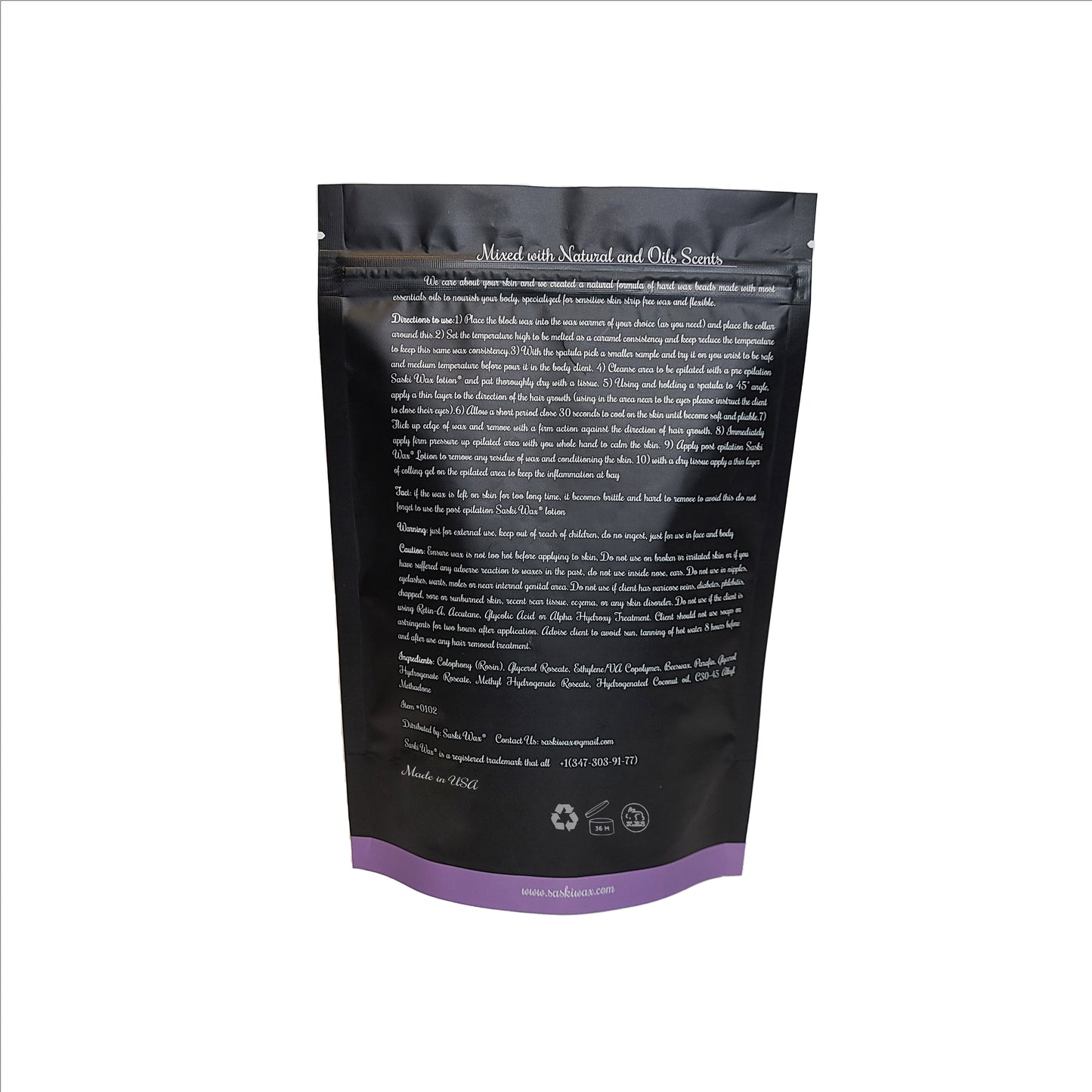 Creamy Nourish hard wax beads