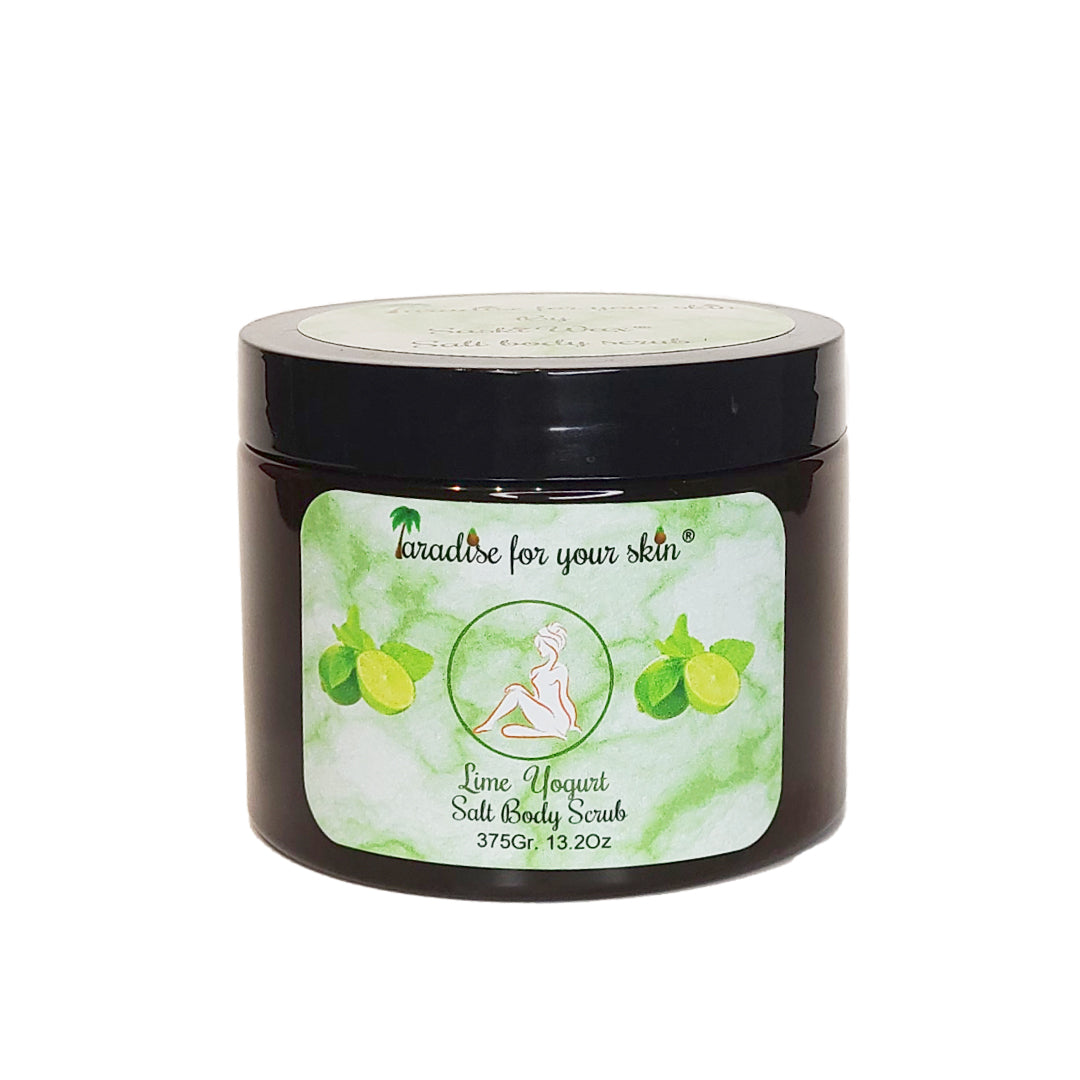 Lime Yogurt Salt Body Scrub