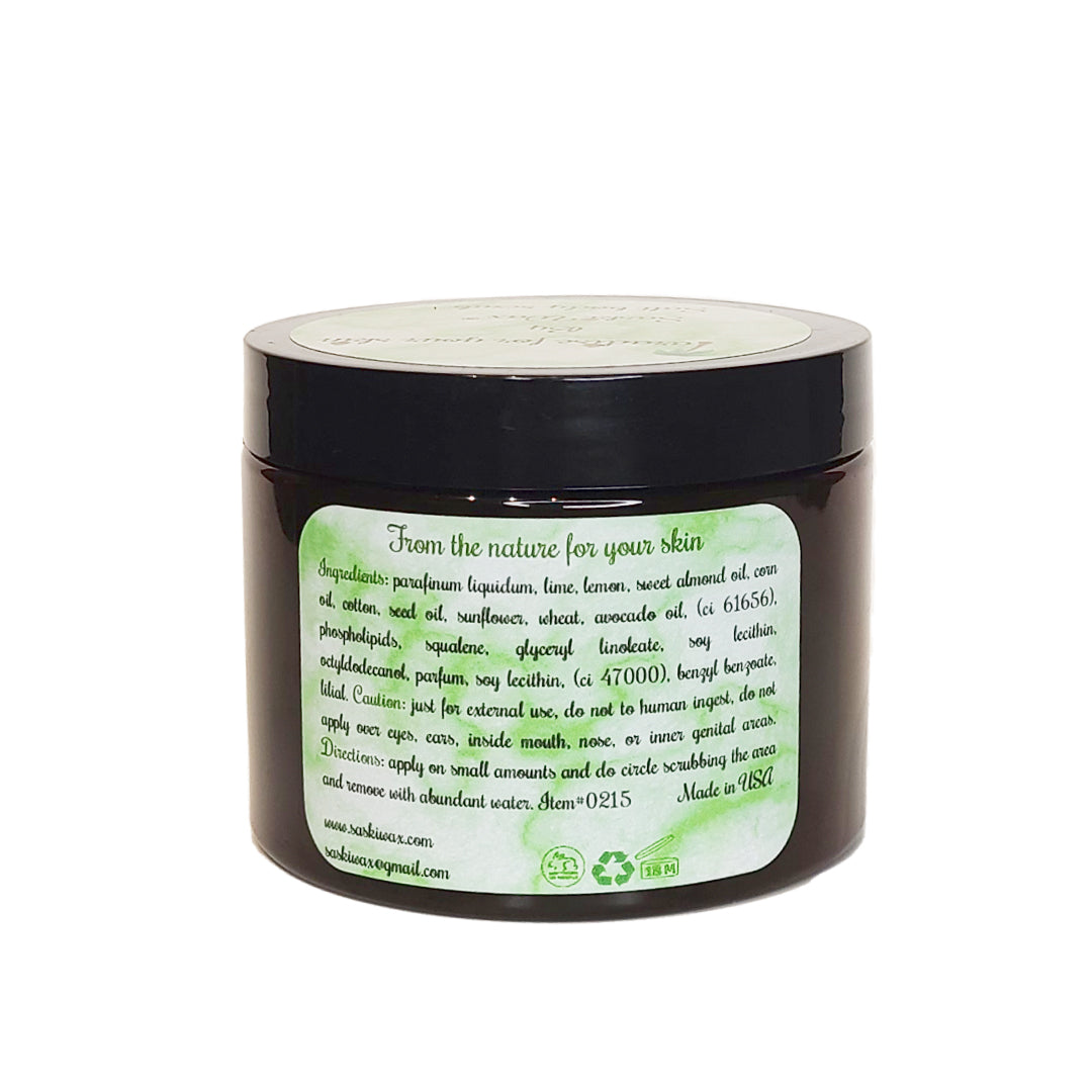 Lime Yogurt Salt Body Scrub