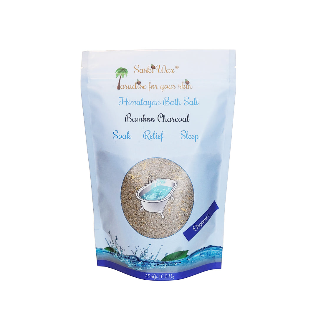Himalayan Bath Salt Bamboo Charcoal