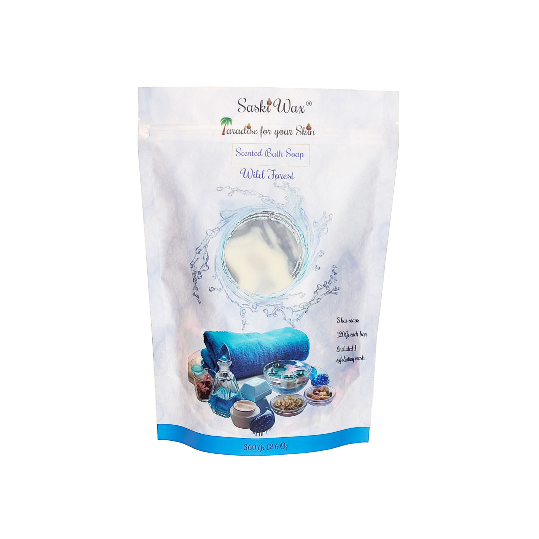 Scented Bath Soaps Wild Forest (Set of 3)