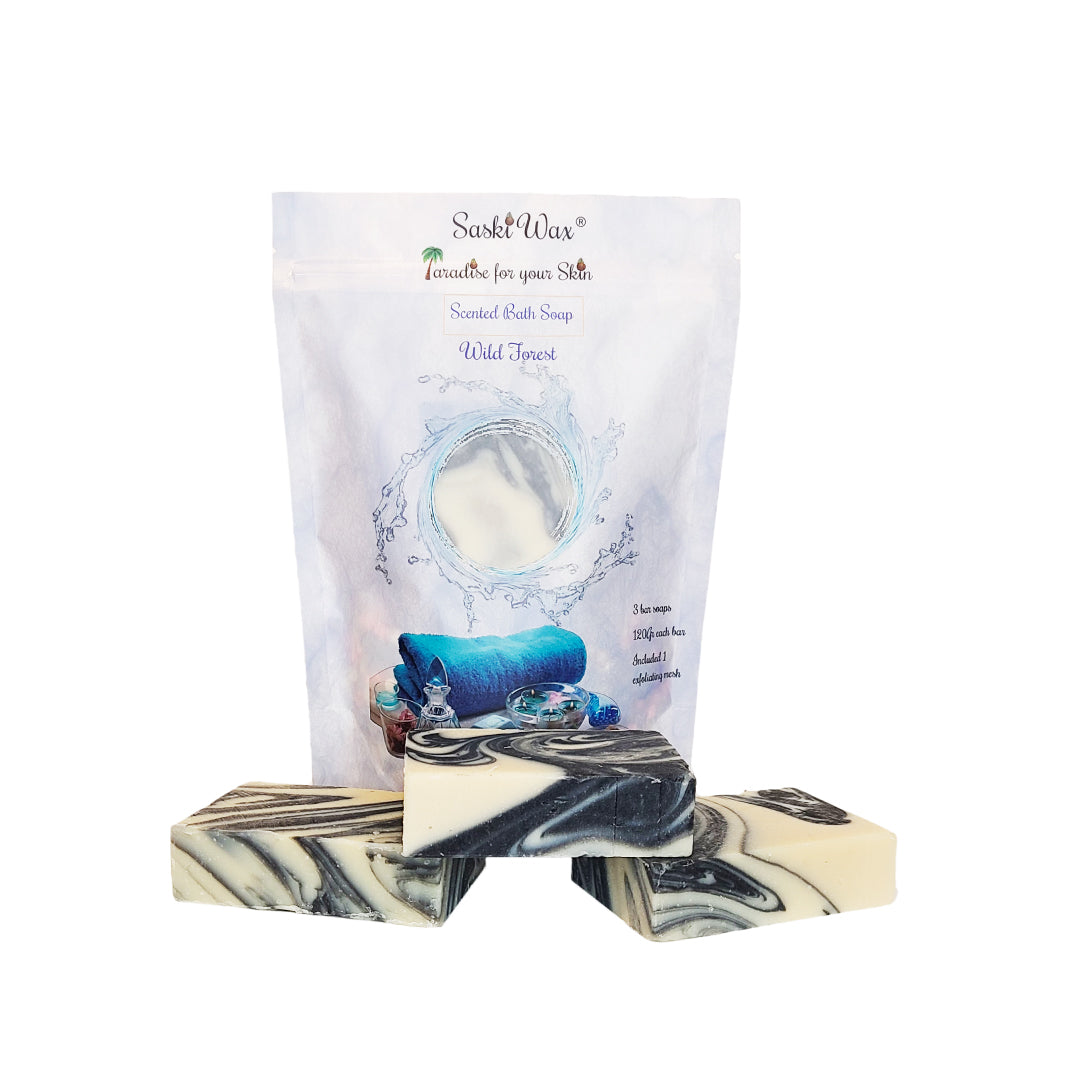 Scented Bath Soaps Wild Forest (Set of 3)