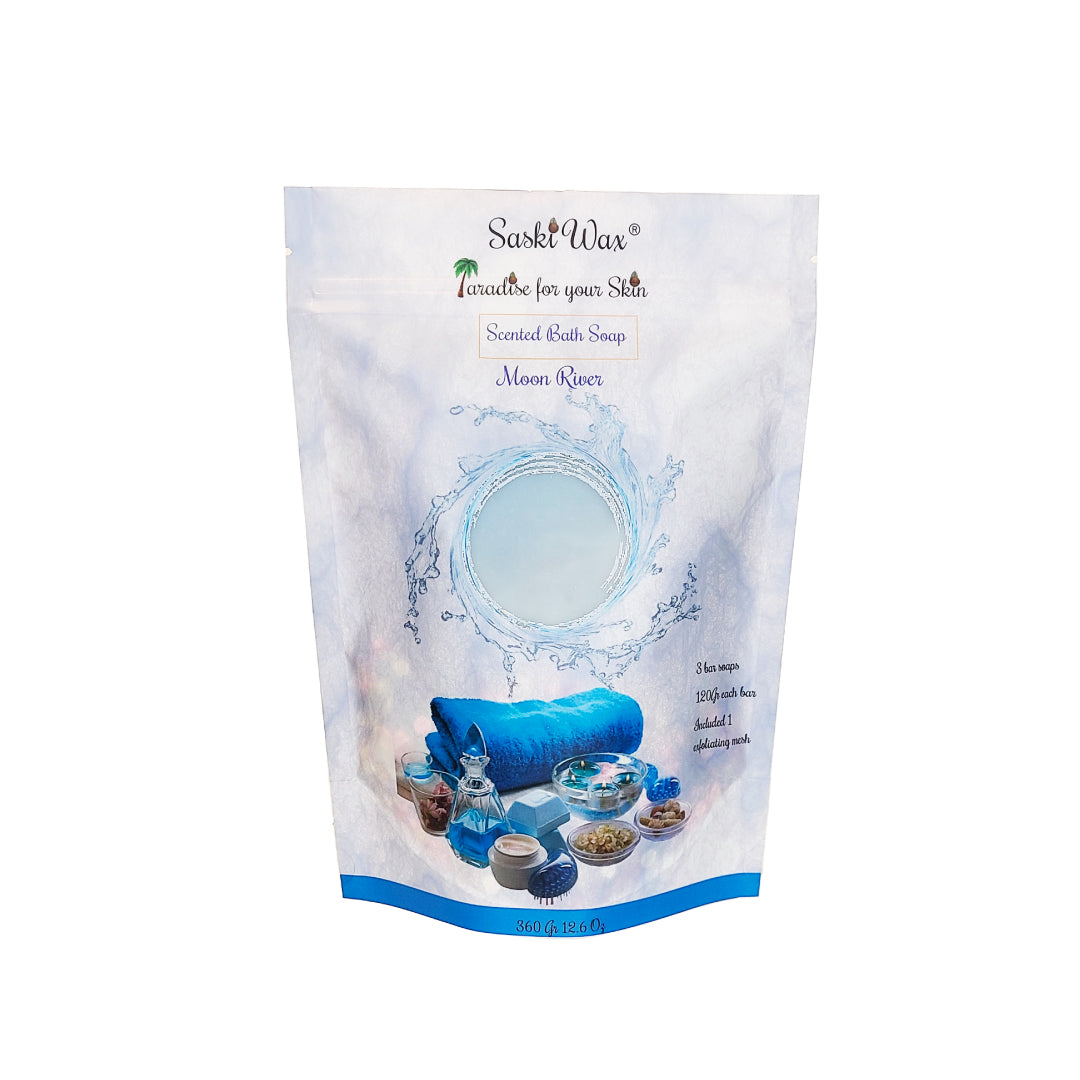 Scented Bath Soaps Moon River (Set of 3)