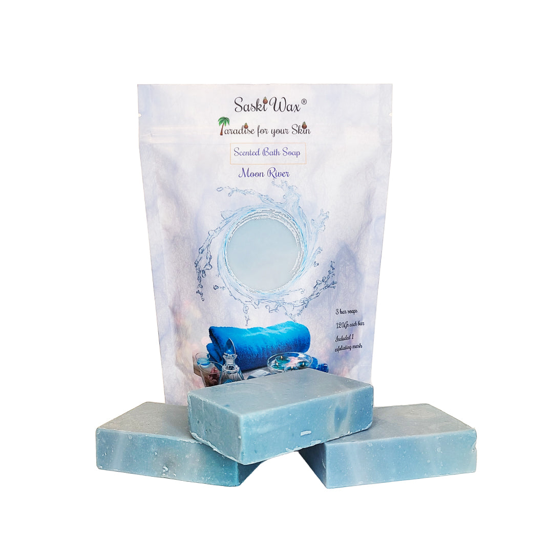 Scented Bath Soaps Moon River (Set of 3)