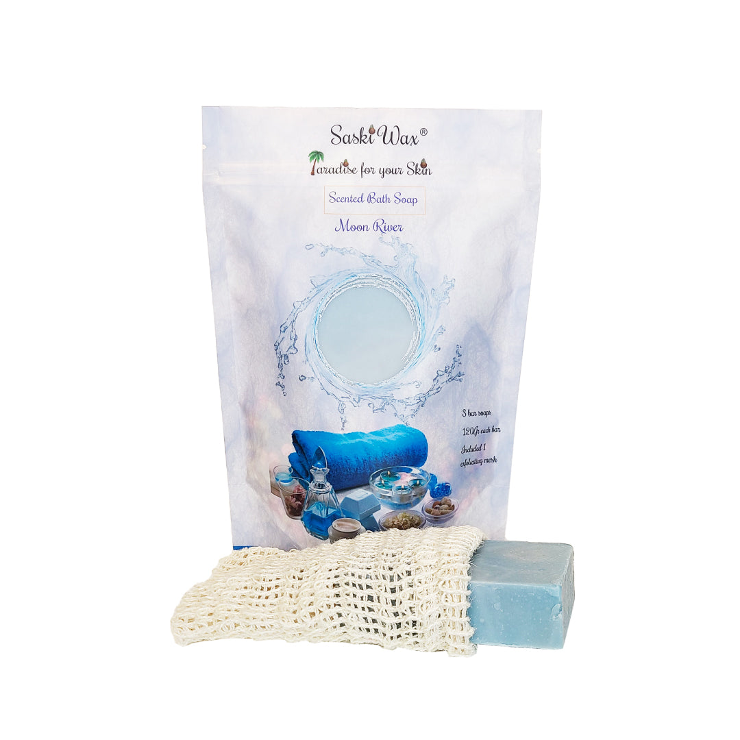 Scented Bath Soaps Moon River (Set of 3)