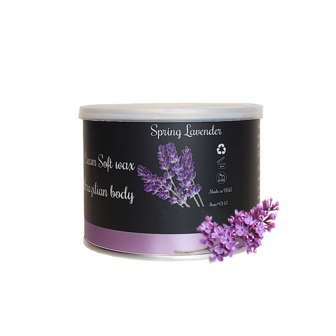 Cream Soft Wax Spring Lavender