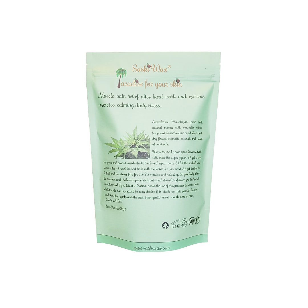 Himalayan Bath Salt Cannabis Sativa Hemp Seed Oil - Exotic Time