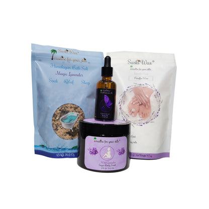 Lavender Ritual Kit – Soothing Bath & Body Essentials