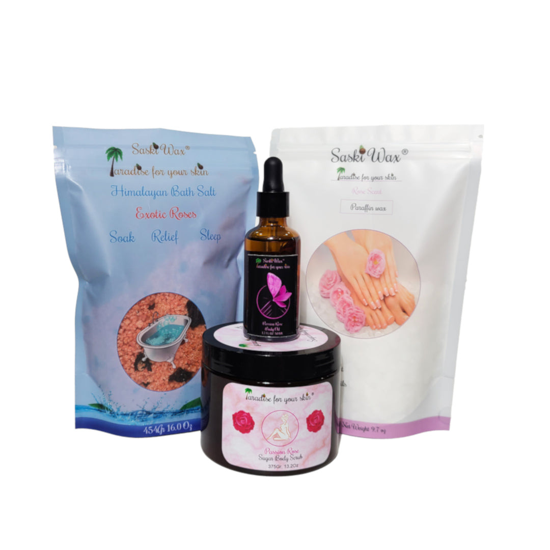 Rose Ritual Kit – Bath & Body Care for Soft, Glowing Skin